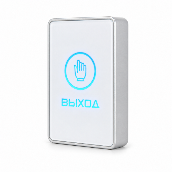 AT-H815M LED WT Кнопка выхода ACCORDTEC накладная, НО/НЗ